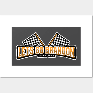 Lets go Brandon Posters and Art